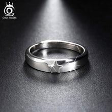 Load image into Gallery viewer, ORSA JEWELS Pure Silver 925 Rings Sets with 1.5ct Star