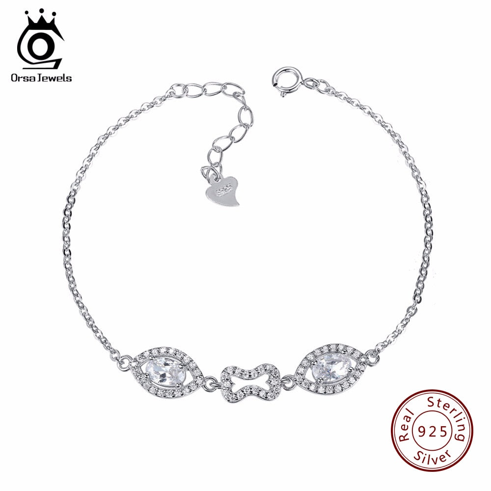 ORSA JEWELS 925 Sterling Silver  Bracelet