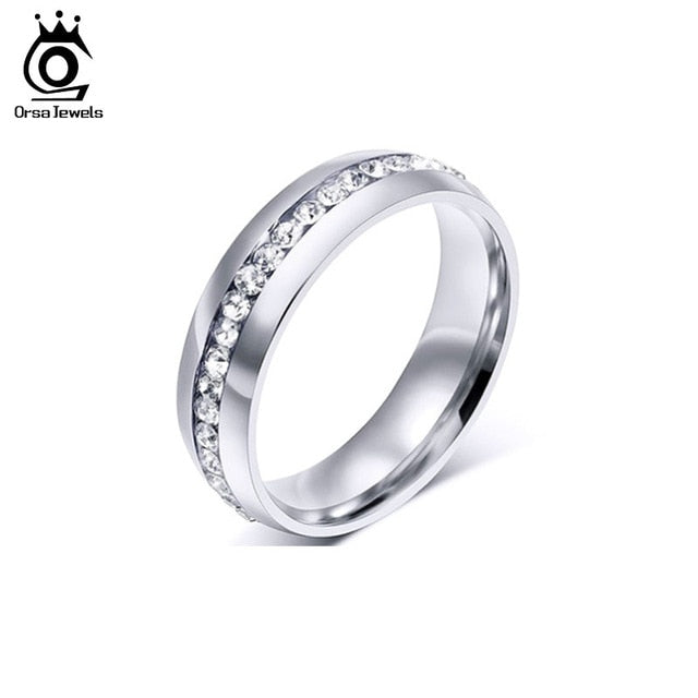 ORSA JEWELS 316 Stainless Steel Ring