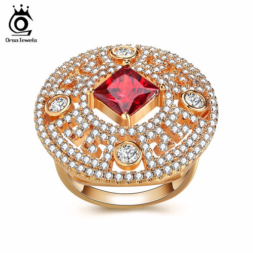 ORSA JEWELS  Rings With AAA Cubic Zircon