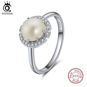 ORSA JEWELS 925 Sterling Silver Ring Turquoises Pave Setting