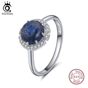 ORSA JEWELS 925 Sterling Silver Ring Turquoises Pave Setting