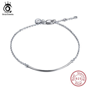 ORSA JEWELS 925 Sterling Silver Bracelets Simple Design