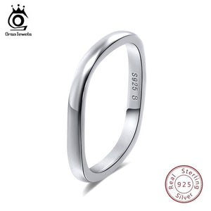 ORSA JEWELS 925 Sterling Silver Rings Glittering