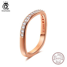 Load image into Gallery viewer, ORSA JEWELS 925 Sterling Silver Rings Glittering