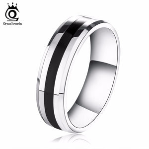 ORSA JEWELS 316L Stainless Steel Couple Ring
