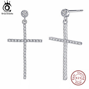 ORSA JEWELS 925 Sterling Silver Stud Earrings