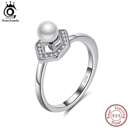 ORSA JEWELS Solid 925 Sterling Silver Rings For Women