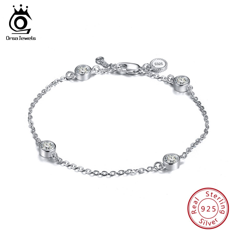ORSA JEWELS 925 Sterling Silver  Bracelets