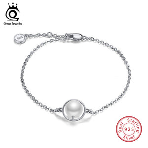 ORSA JEWELS  925 Sterling Silver Bracelets Pearl