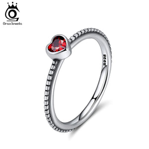ORSA JEWELS 925 RSilver Ring Vintage Heart Shape