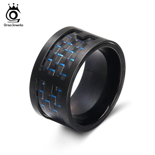 ORSA JEWELS 316 Stainless Steel Rings OL Design Punk Style