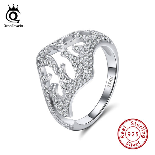 ORSA JEWELS Luxury 925 Sterling Silver Rings