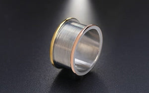 ORSA JEWELS 316 Stainless Steel Rings  Personalized Design
